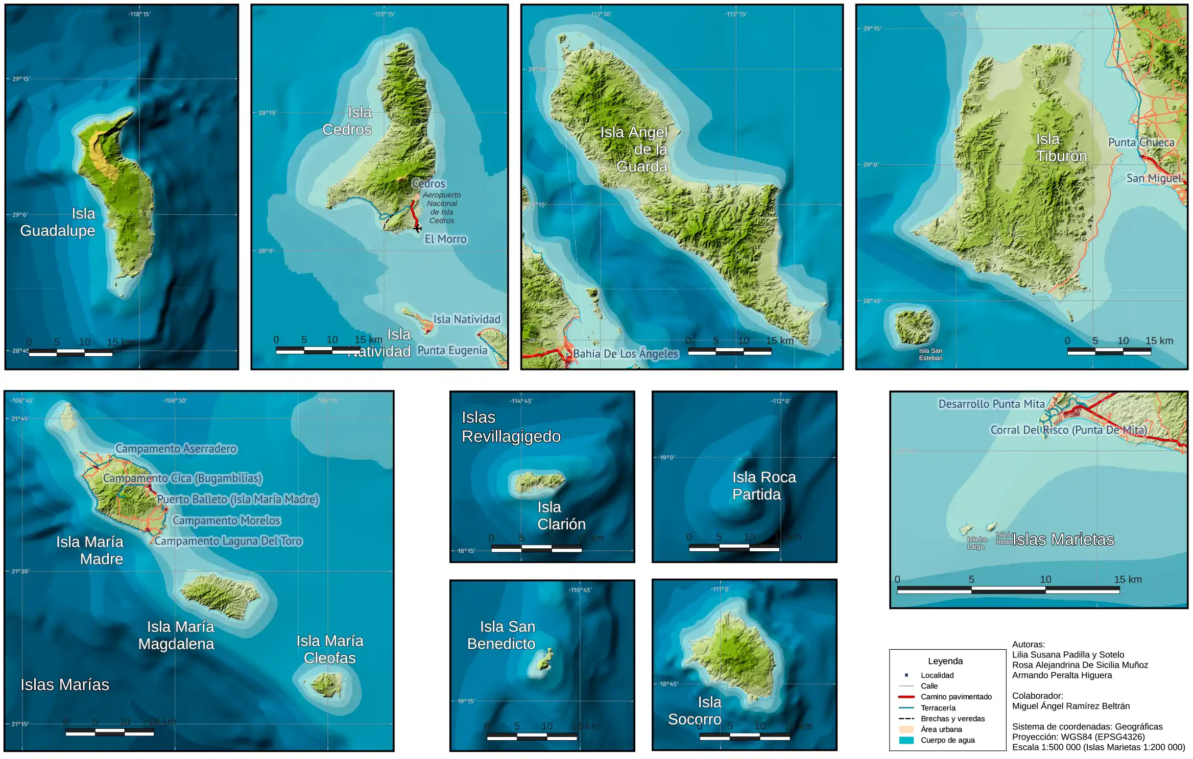 I.2.2. Islas relevantes del Pacífico y Golfo de California