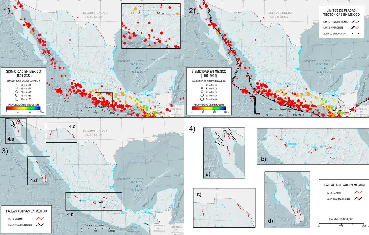 III.1.3 Sismicidad y fallas activas