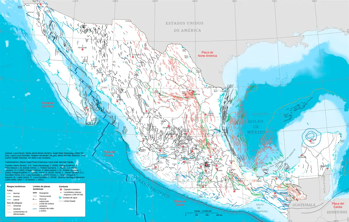 III.1.2 Estructuras Tectónicas